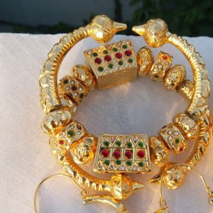 Hasli Bangels Pair Gold plated