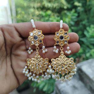 Thappa kundan Earings