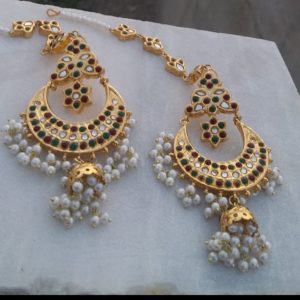 Thappa kundan Earings