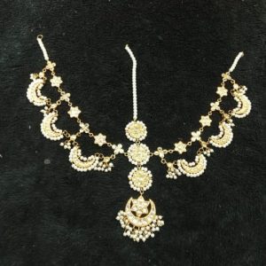 Gold plated Thappa kundan