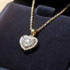 Zircon Heart Chain