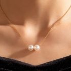Double pearl chain