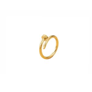 Golden Nail Adjustable Ring