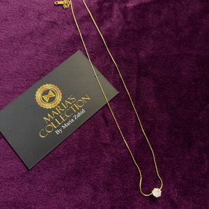 Elegant Single Stone Chain