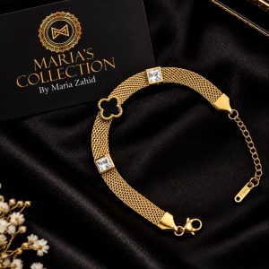 Zircon Mesh Bracelet